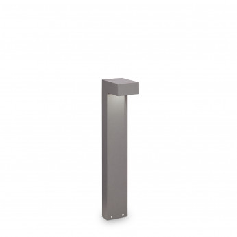 Ideal lux Lampione da giardino con struttura in alluninio e diffusore in vetro Sirio