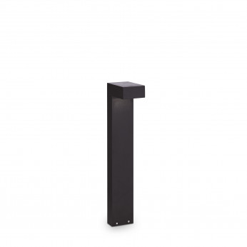 Ideal lux Lampione da giardino con struttura in alluninio e diffusore in vetro Sirio