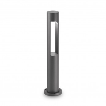 Ideal lux Lampione da giardino con struttura in alluminio e diffusore in vetro temperato Acqua