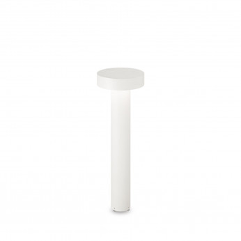 Ideal lux Lampioncino da giardino moderno struttura in alluminio e diffusore in acrilico Tesla
