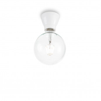 Ideal lux Lampada da soffitto con portalampada interamente in ceramica Winery