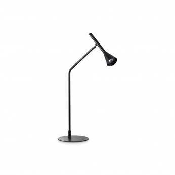 Ideal lux Lampada da tavolo a led con struttura in metallo e diffusore orientabile Diesis