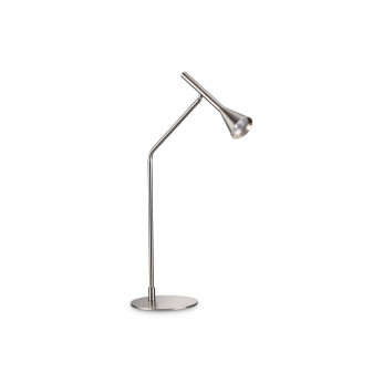 Ideal lux Lampada da tavolo a led con struttura in metallo e diffusore orientabile Diesis