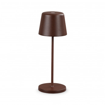 Ideal lux Lampada da tavolo a led dimmerabile con base di ricarica Cute