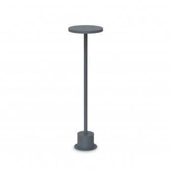 Ideal lux Lampada da tavolo a led dimmerabile con struttura in alluminio alta e larga Toffee