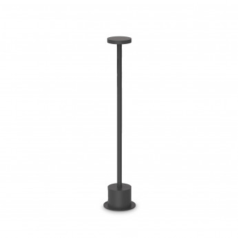 Ideal lux Lampada da tavolo a led dimmerabile con struttura in alluminio alta e stretta Toffee