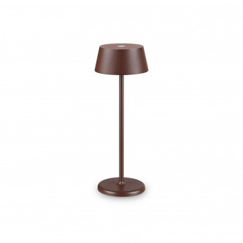 Ideal lux Lampada da tavolo a led dimmerabile per esterni struttura in alliminio Pure