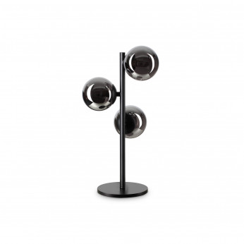 Ideal lux Lampada da tavolo design moderno con 3 diffusori in vetro soffiato Perlage