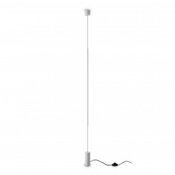 Ideal lux Lampada da terra a led con struttura in metallo e diffusore in policarbonato Filo