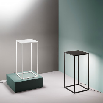 Ideal lux Lampada da terra a led con struttura in alluminio bassa Ipotesi
