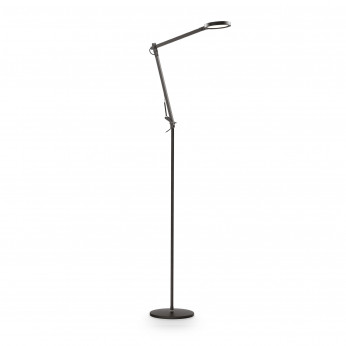 Ideal lux Piantana a led con struttura in alluminio e diffusore orientabile Futura