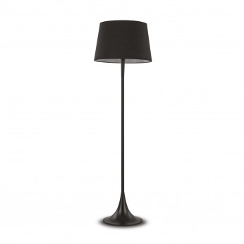 Ideal lux Piantana moderna in metallo con paralume in lamina di pvc London