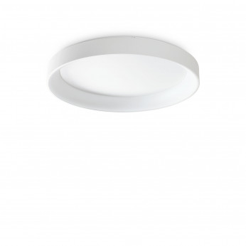 Ideal lux Plafoniera a led grande con struttura in metallo e diffusore rotondo Ziggy