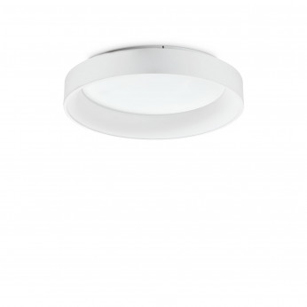 Ideal lux Plafoniera a led media con struttura in metallo e diffusore rotondo Ziggy