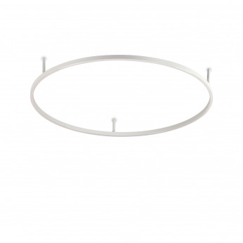 Ideal lux Plafoniera led circolare grande con montatura sottile in alluminio Oracle Slim Round