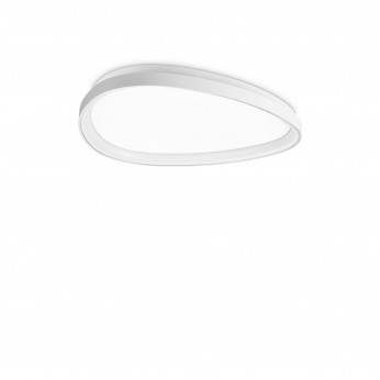Ideal lux Plafoniera media a led con struttura in metallo e diffusore in policarbonato Gemini