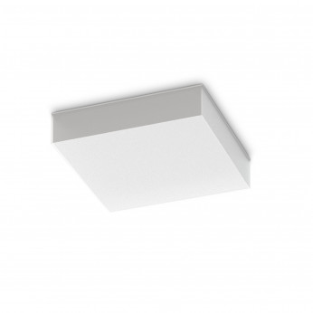 Ideal lux Plafoniera per esterno a led struttura in alluminio e diffusore in policarbonato Snow