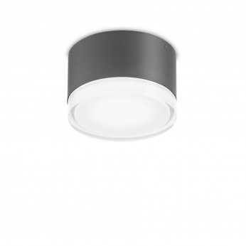 Ideal lux Plafoniera per esterno corpo in alluminio e diffusore in acrilico Urano
