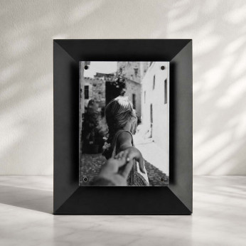 L'Oca Nera Portafoto rettangolare grande in acciaio verniciato dal design moderno Urban