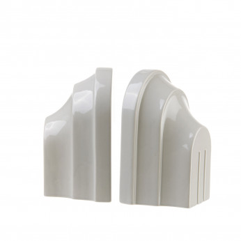 L'Oca Nera Fermalibri decorativi in ceramica design moderno in stile art déco Urban