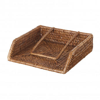 L'Oca Nera Portatovaglioli in rattan Modern Country