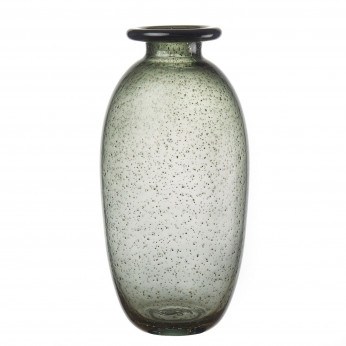 L'Oca Nera Vaso alto svasato in vetro dal design moderno Ethno Chic