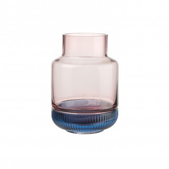 L'Oca Nera Vaso con base bassa in vetro dal design moderno Fashion