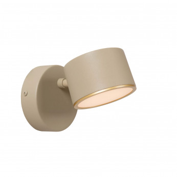 Lucide Applique a parete con diffusore a LED dimmerabile e orientabile Gian