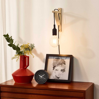 Lucide Applique da parete con struttura in legno dal design moderno e minimalista Fix Wall