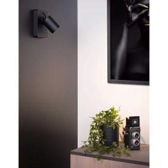 Lucide Applique in alluminio LED integrato orientabile e dimmerabile dal design moderno Nigel