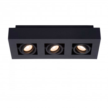 Lucide Faretto 3 diffusori a LED orientabili e struttura in alluminio di design moderno Xirax