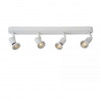 Lucide Faretto a LED struttura in metallo lineare con 4 diffusori orientabili Jaster-LED