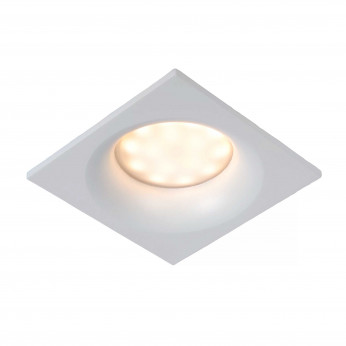 Lucide Faretto da incasso per bagno struttura in alluminio quadrata dal design moderno Ziva