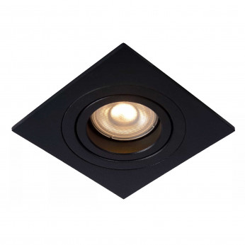 Lucide Faretto da incasso quadrato struttura in alluminio moderna diffusore orientabile Tube