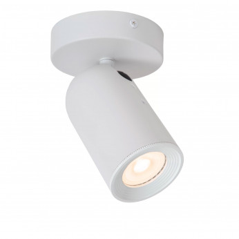 Lucide Faretto da soffitto in metallo con diffusore orientabile dal design moderno Punch