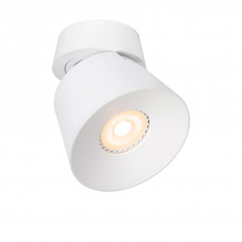 Lucide Faretto da soffitto in metallo con diffusore orientabile dal design moderno Trigono