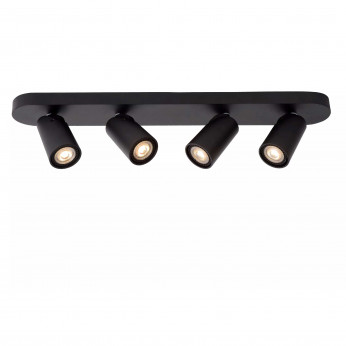 Lucide Faretto moderno a LED dimmerabile in alluminio con 4 diffusori orientabili Xyrus