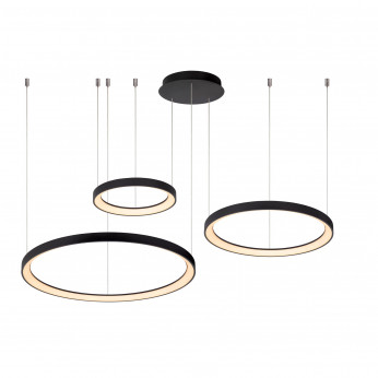 Lucide Lampada a sospensione a LED con triplo cerchio dal design moderno ed elegante Vidal
