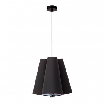 Lucide Lampada a sospensione dal design moderno con paralume in tessuto Gregory