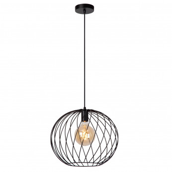 Lucide Lampada a sospensione grande con diffusore in metallo dal design moderno Danza