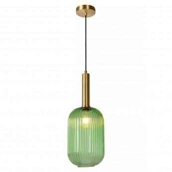Lucide Lampada a sospensione in metallo con diffusore in vetro dal design moderno Maloto