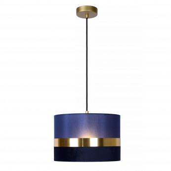 Lucide Lampada a sospensione moderna con struttura in metallo e paralume in lino Extravaganza Tusse