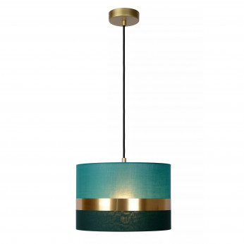 Lucide Lampada a sospensione moderna con struttura in metallo e paralume in lino Extravaganza Tusse