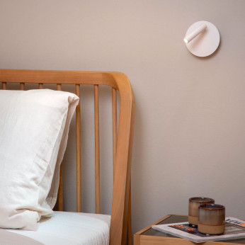 Lucide Lampada da comodino ricaricabile con faretto LED orientabile dal design moderno Jolijn