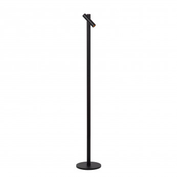 Lucide Lampada da lettura da terra ricaricabile in metallo diffusore a LED dimmerabile Antrim
