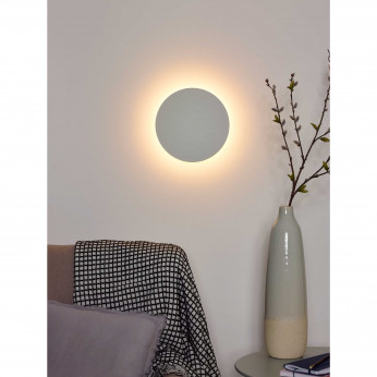 Lucide Lampada da parete grande struttura in alluminio e diffusore a led dimmerabile Eklyps