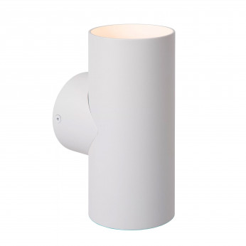 Lucide Lampada da parete in alluminio dal design moderno paralume tubolare Bondi