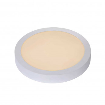Lucide Lampada da soffitto gigante rotonda in alluminio con diffusore a led dimmerabile Brice LED