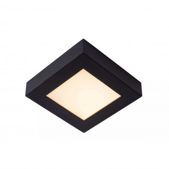Lucide Lampada da soffitto media quadrata in alluminio diffusore a led dimmerabile Brice LED