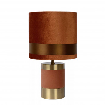 Lucide Lampada da tavolo con base in metallo e paralume in cotone dal design moderno Extravaganza Frizzle